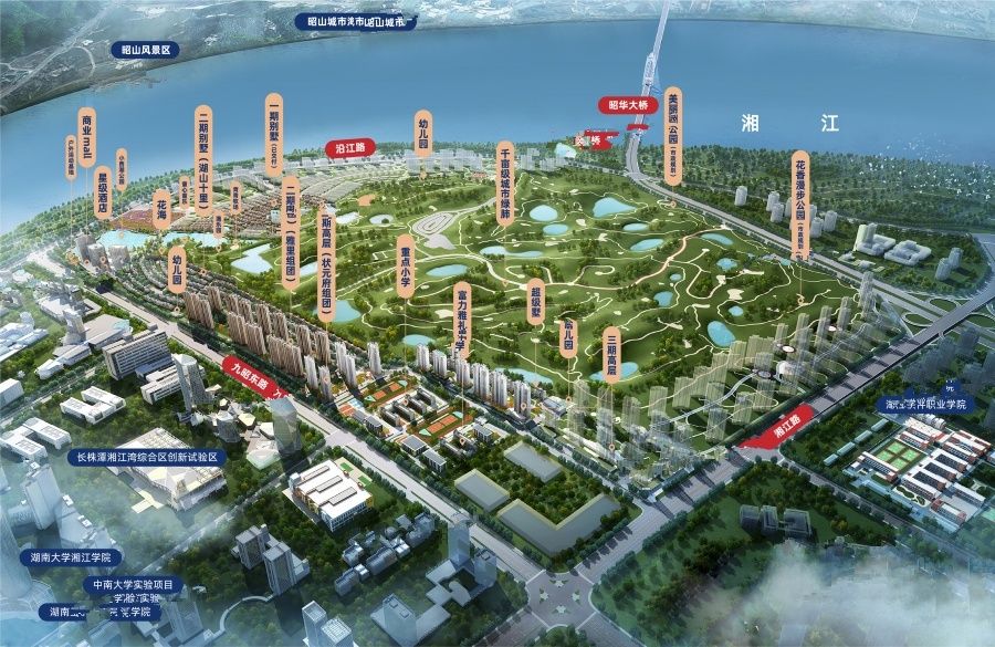 湘江富力城（别墅）效果图