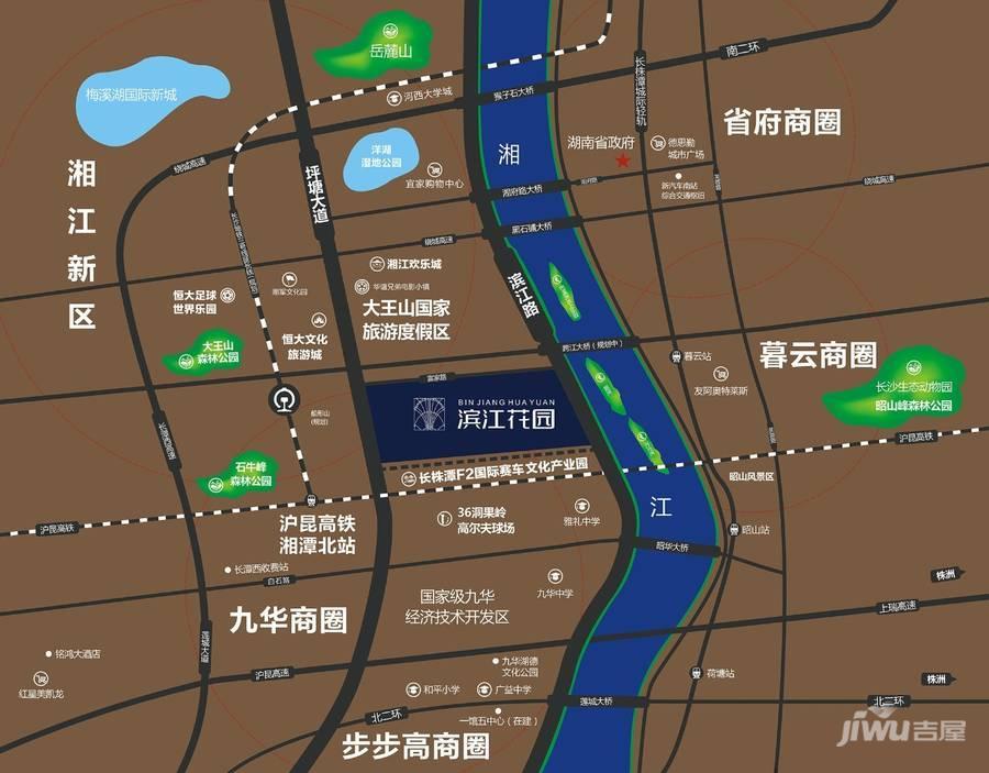 福晟滨江花园配套图