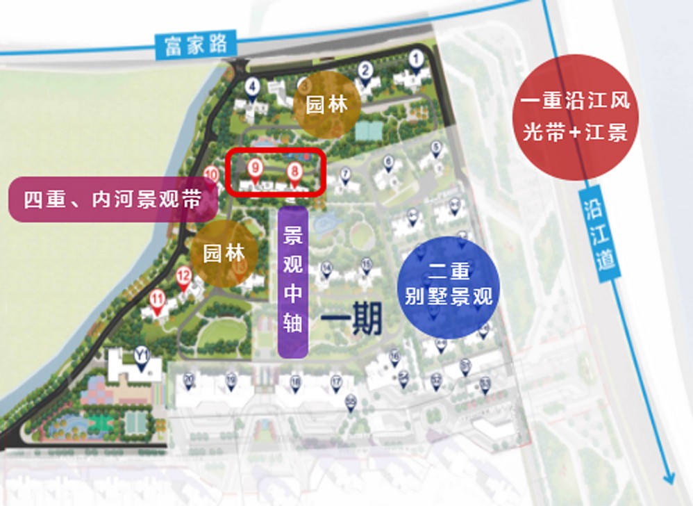 福晟滨江花园规划图