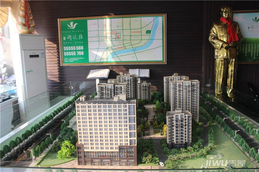 科大御花苑沙盘图1